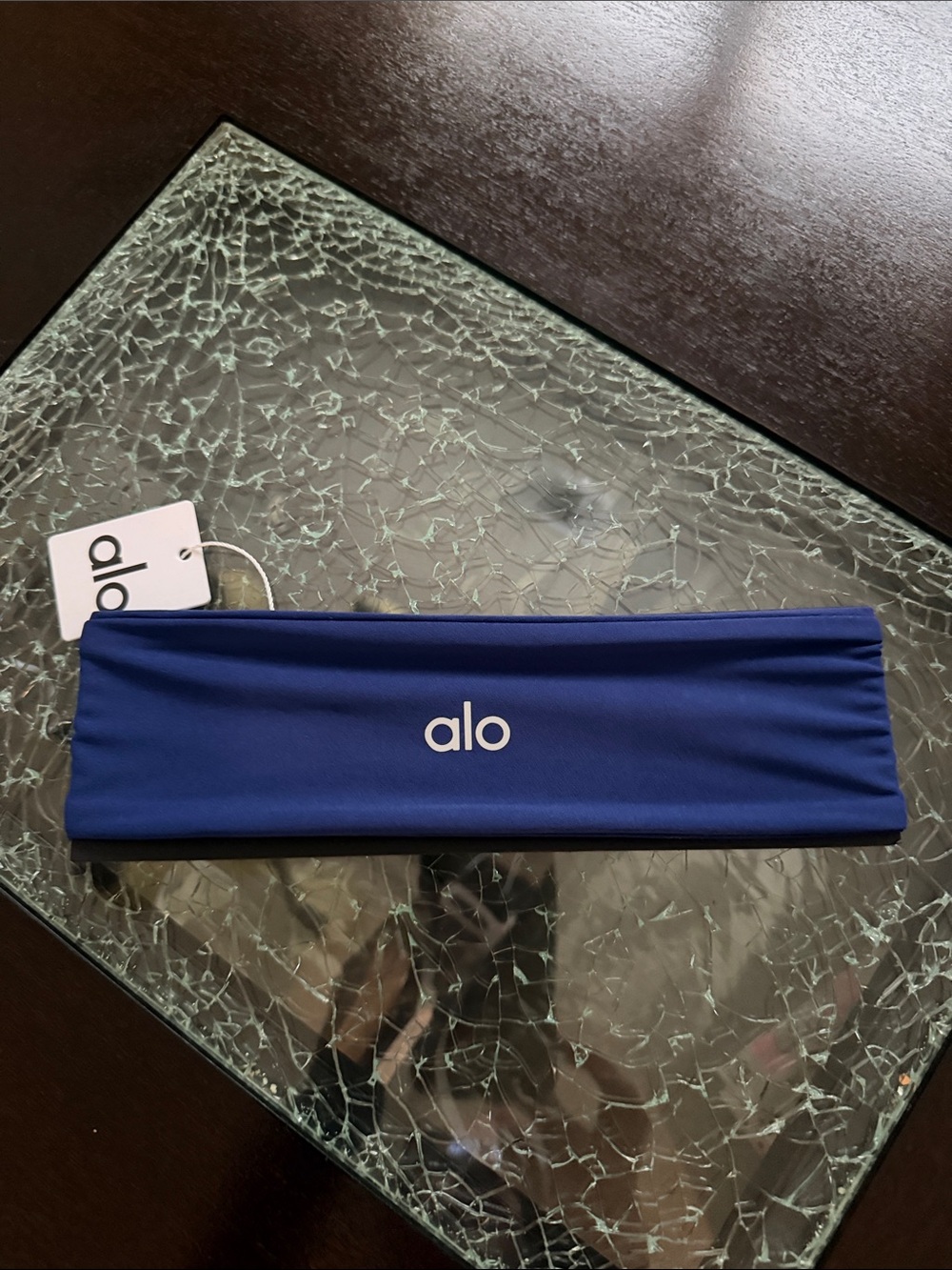 Navy Blue stretched Headband